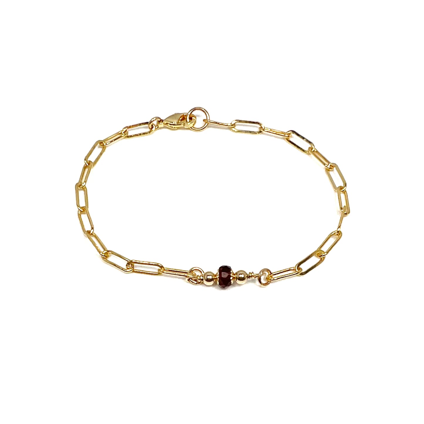 Gold Birthstone Bracelet | All 12 Signs
